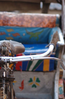 a cyclerickshaw