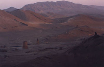 The Valley around Palmyra, Syria