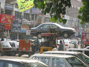 A Street Scene in Lahore, photo by Carla Bellamy