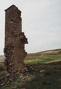 Wall of a ruined church, Northern Spain